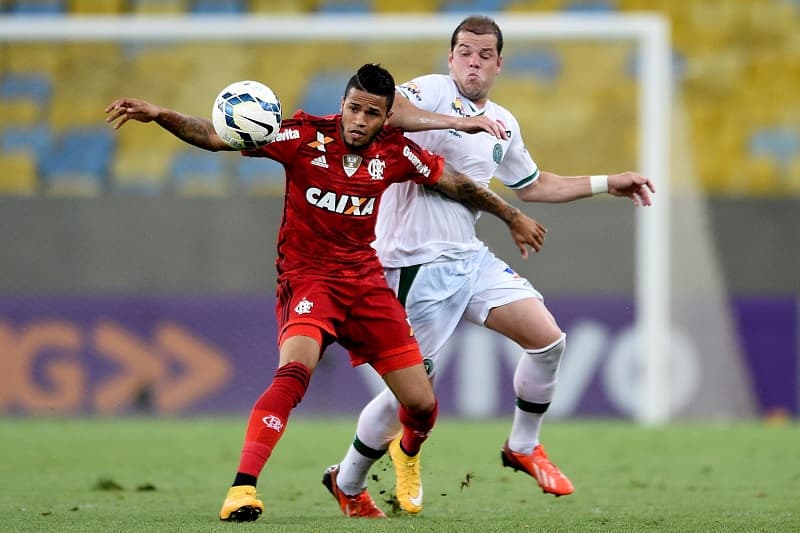 Léo Morais, lateral do Flamengo em 2014