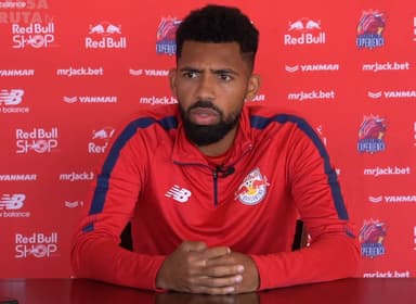 Matheus Fernandes, do Bragantino, projeta duelo contra o Flamengo