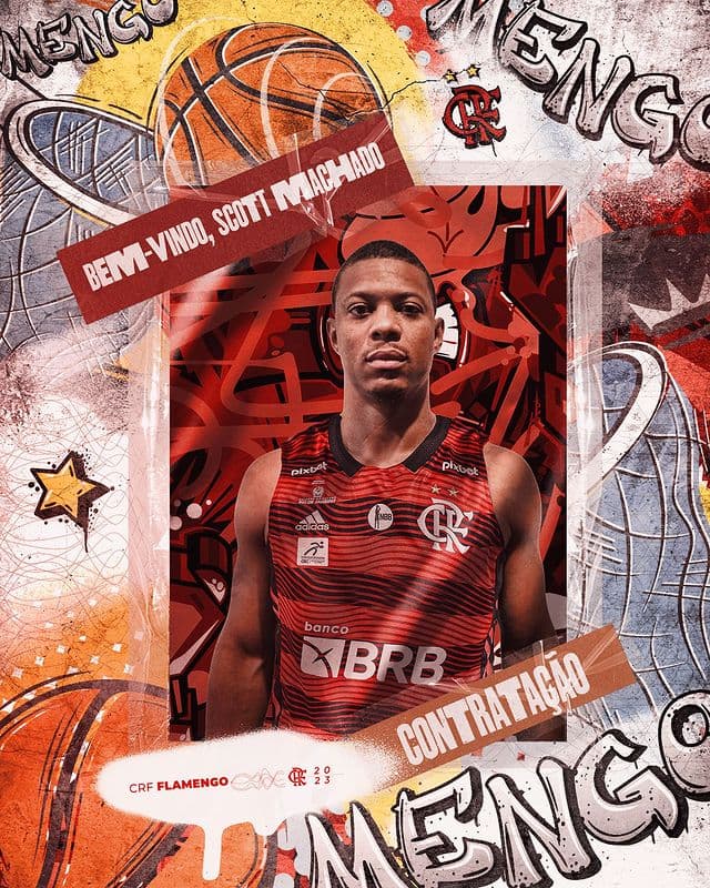 Flamengo anuncia mais um reforço com histórico na NBA