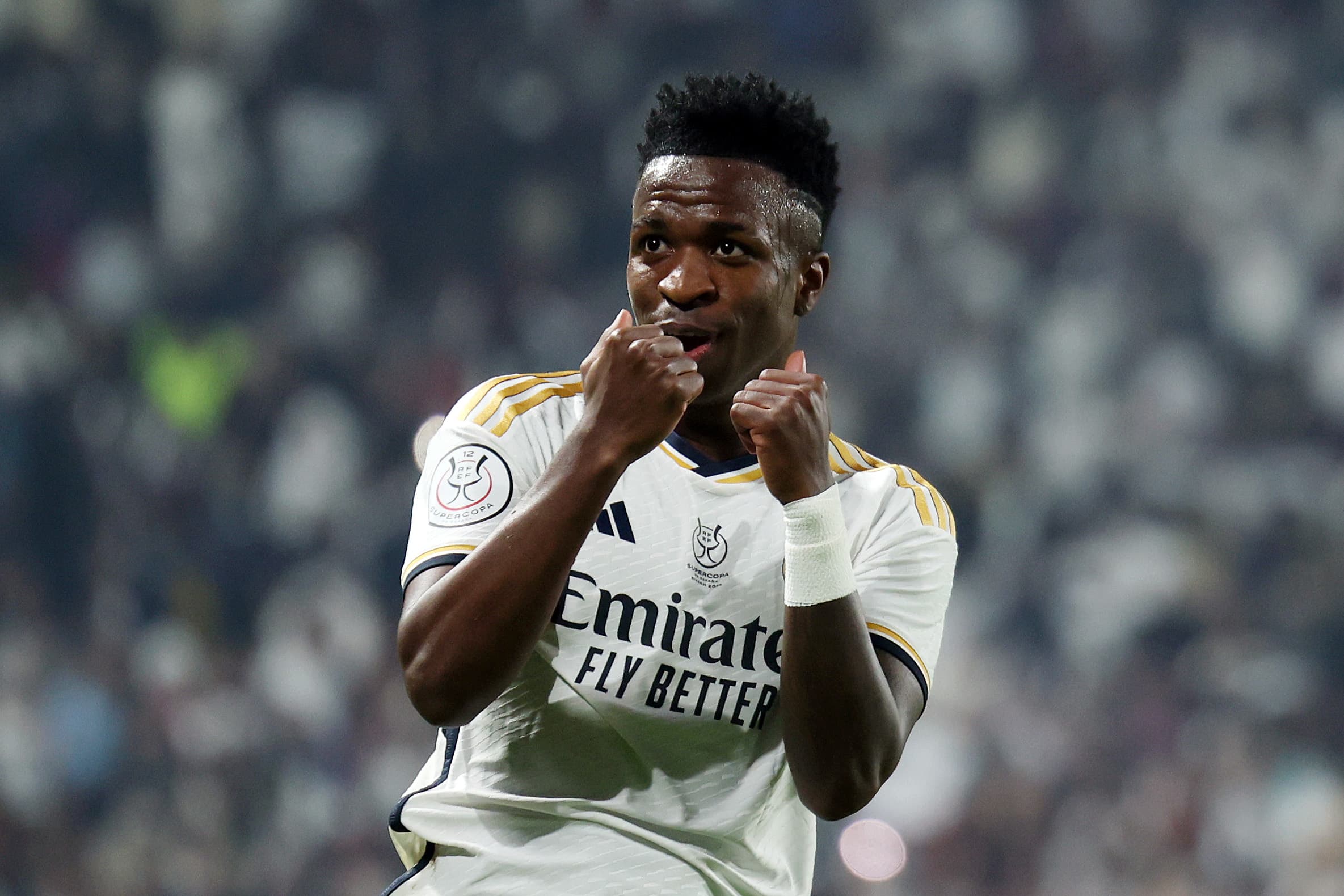 Vini Jr tem números impactantes jogando finais pelo Real Madrid