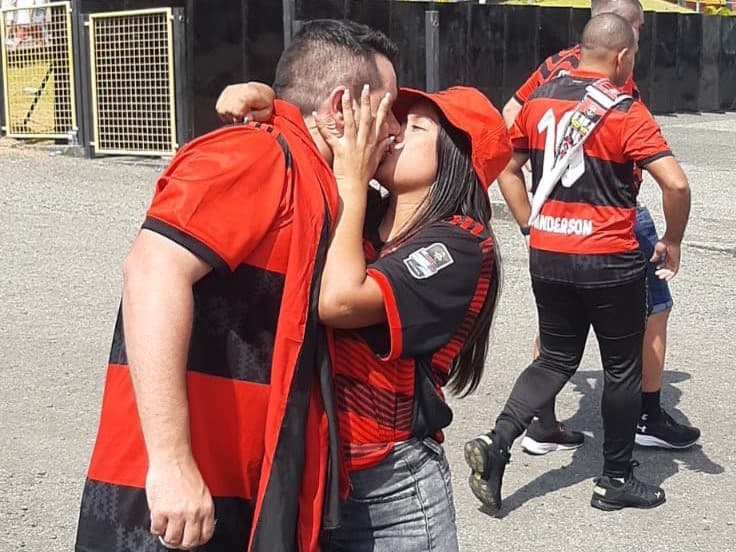 Fernando e Fernanda em Guayaquil. Foto: Arquivo Pessoal