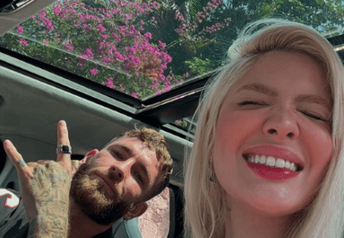 Casal Karoline Lima e Léo Pereira