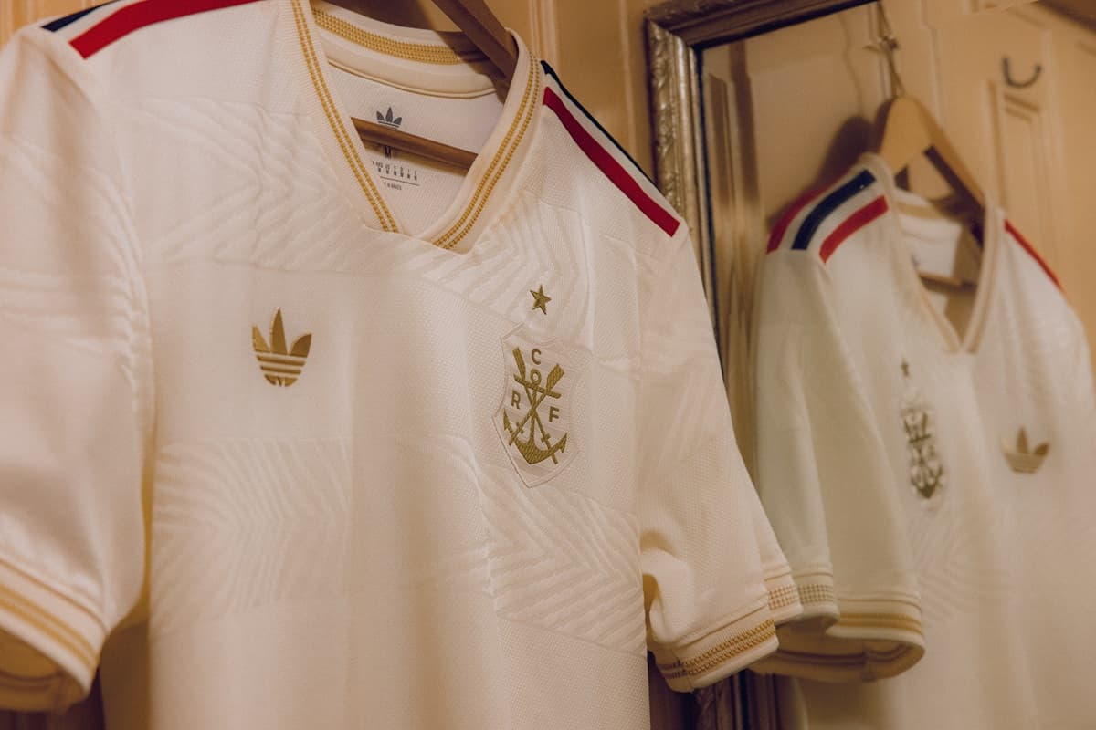 Imagem do novo terceiro uniforme do Flamengo