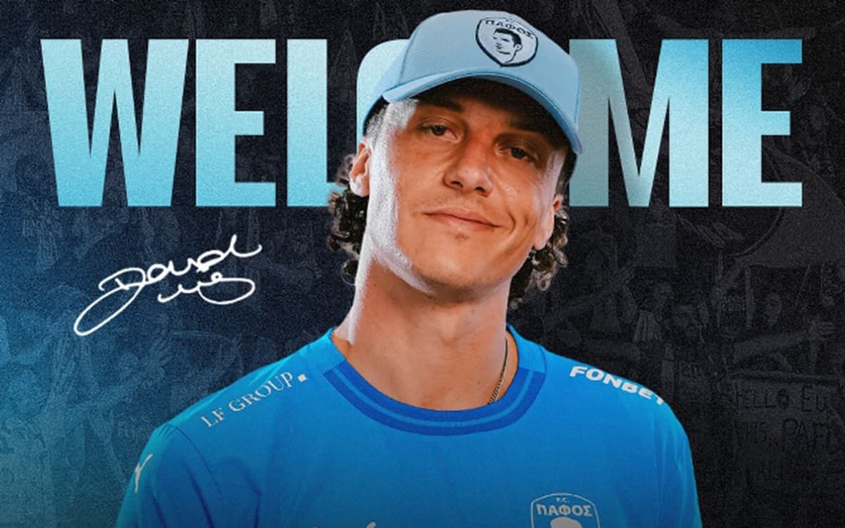 david luiz anunciado pelo pafos fc