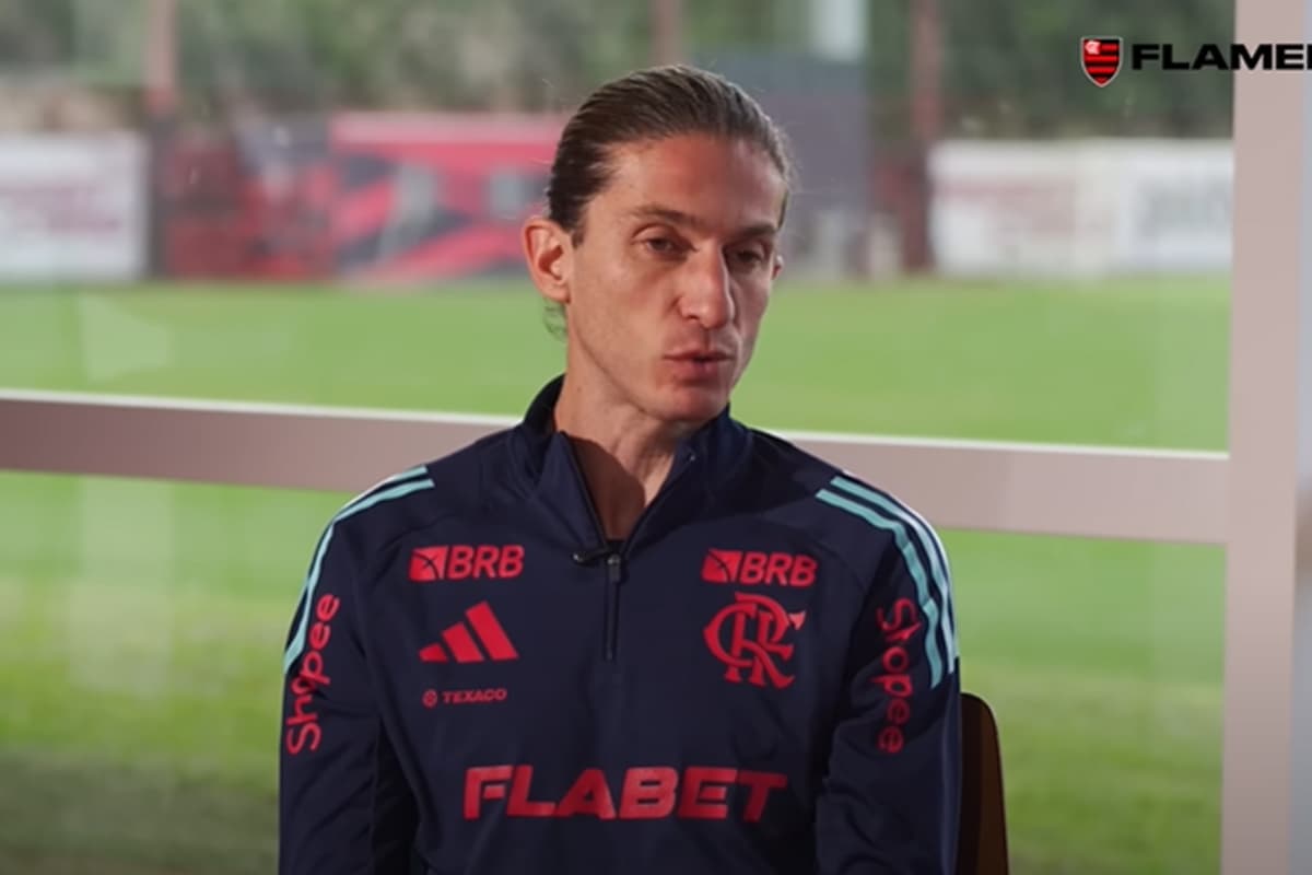 Trecho da entrevista de Filipe Luís no Resenha do Galinho, na Flamengo TV