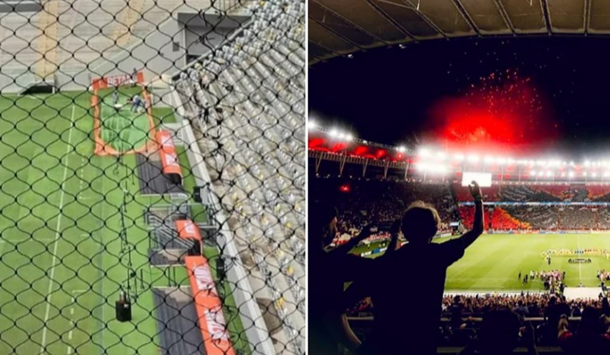flamengo estuda rede no setor sul do maracanã