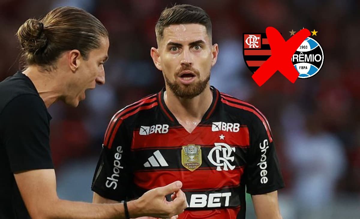 jorginho pode ser desfalque em flamengo x grêmio