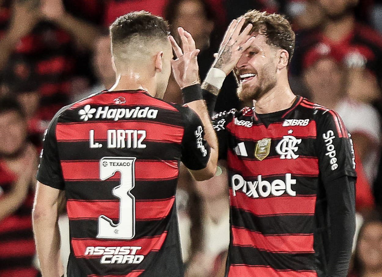 Léo Ortiz e Léo Pereira Flamengo x Mirassol