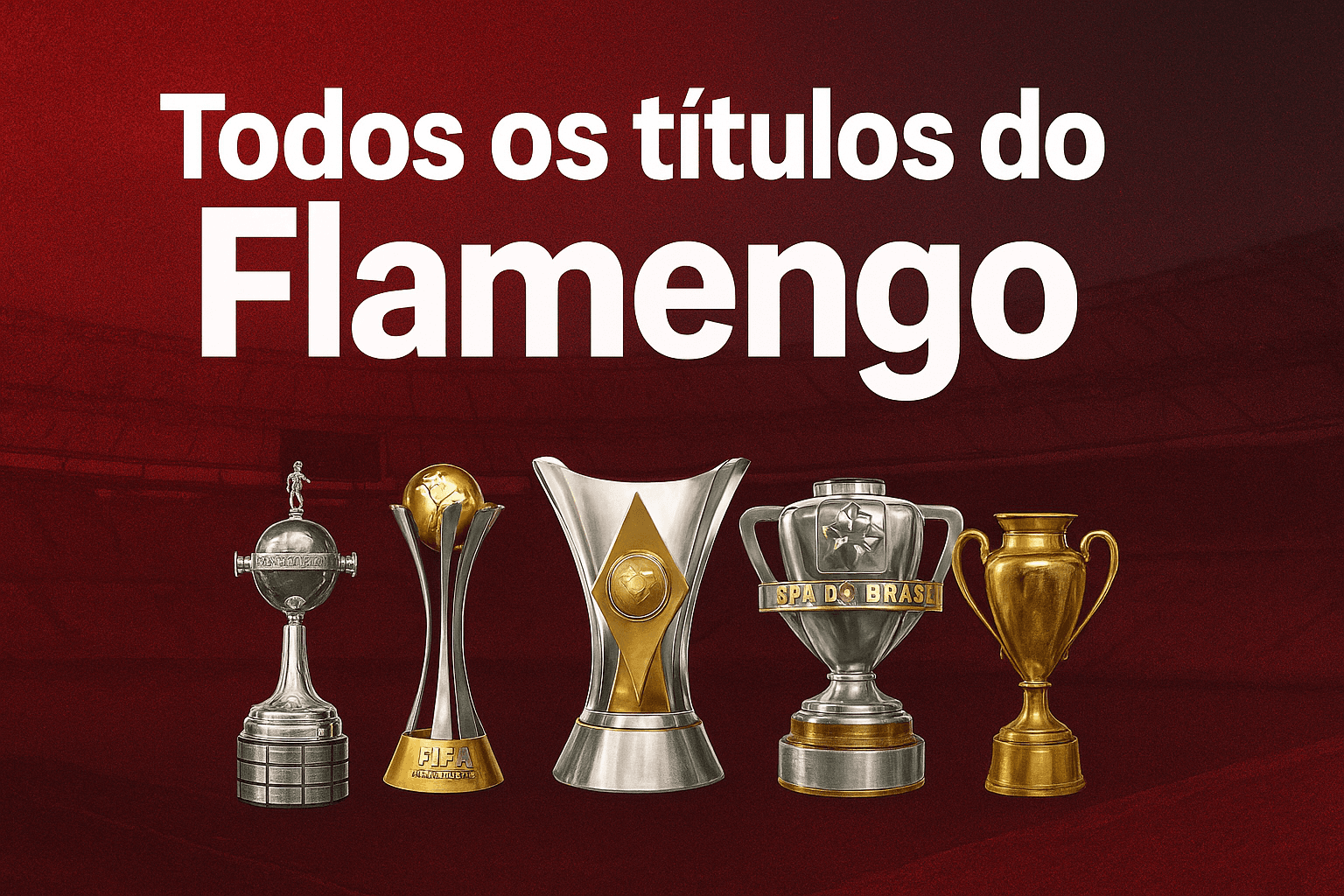 Todos os títulos do Flamengo