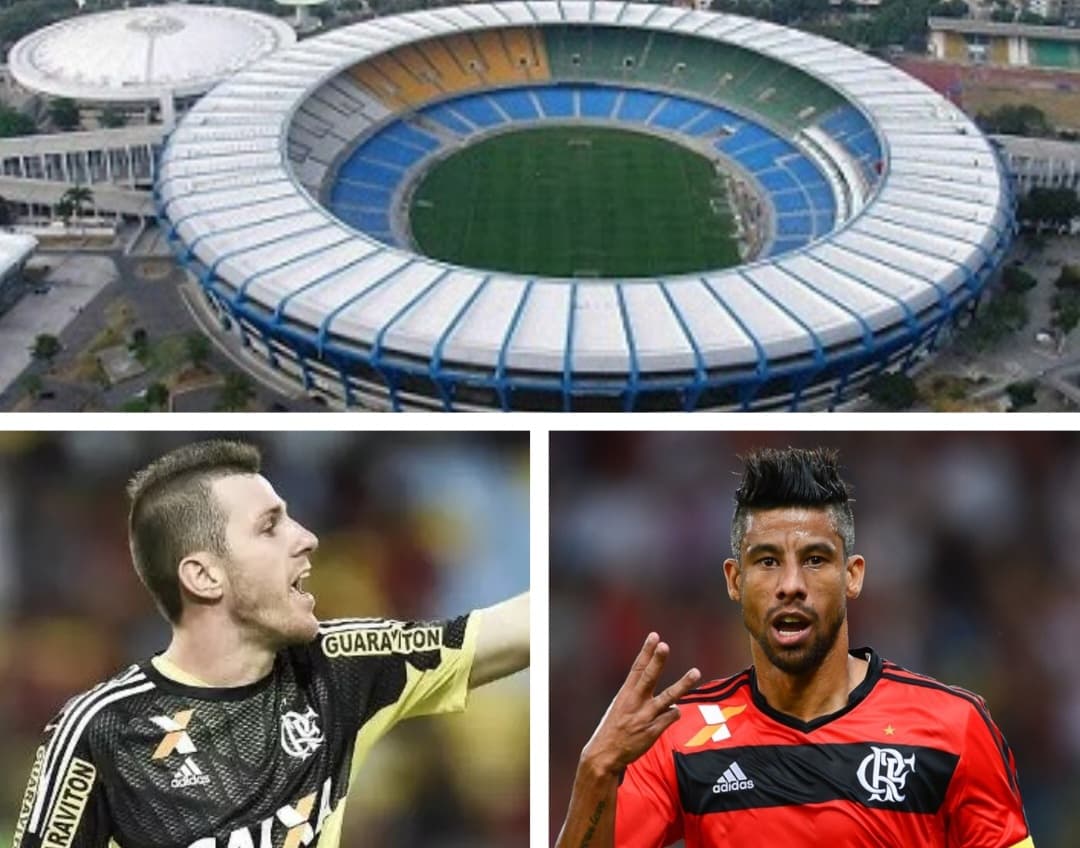 Antigo Maracanã teve Léo Moura e Paulo Victor