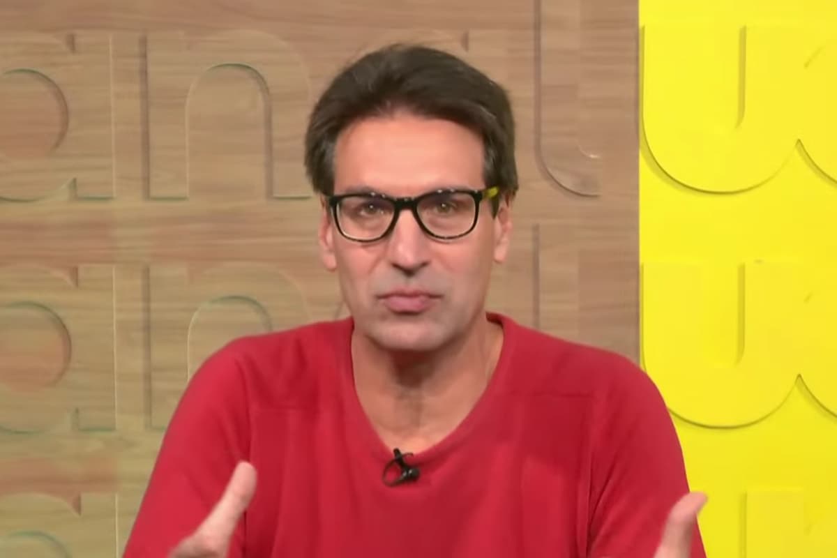 Trecho do jornalista Arnaldo Ribeiro durante o programa Uol News Esporte