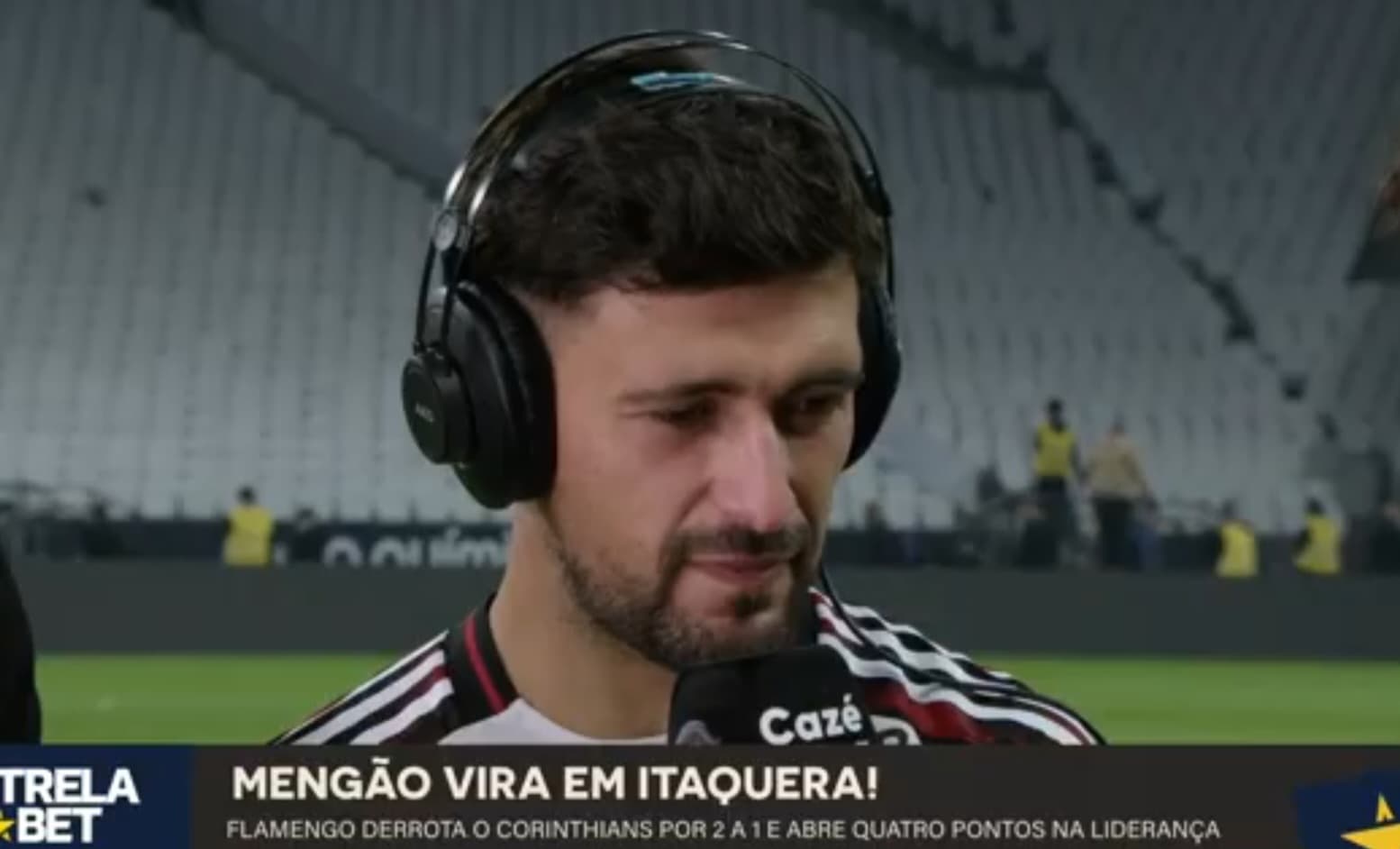Arrascaeta fala após Corinthians X Flamengo