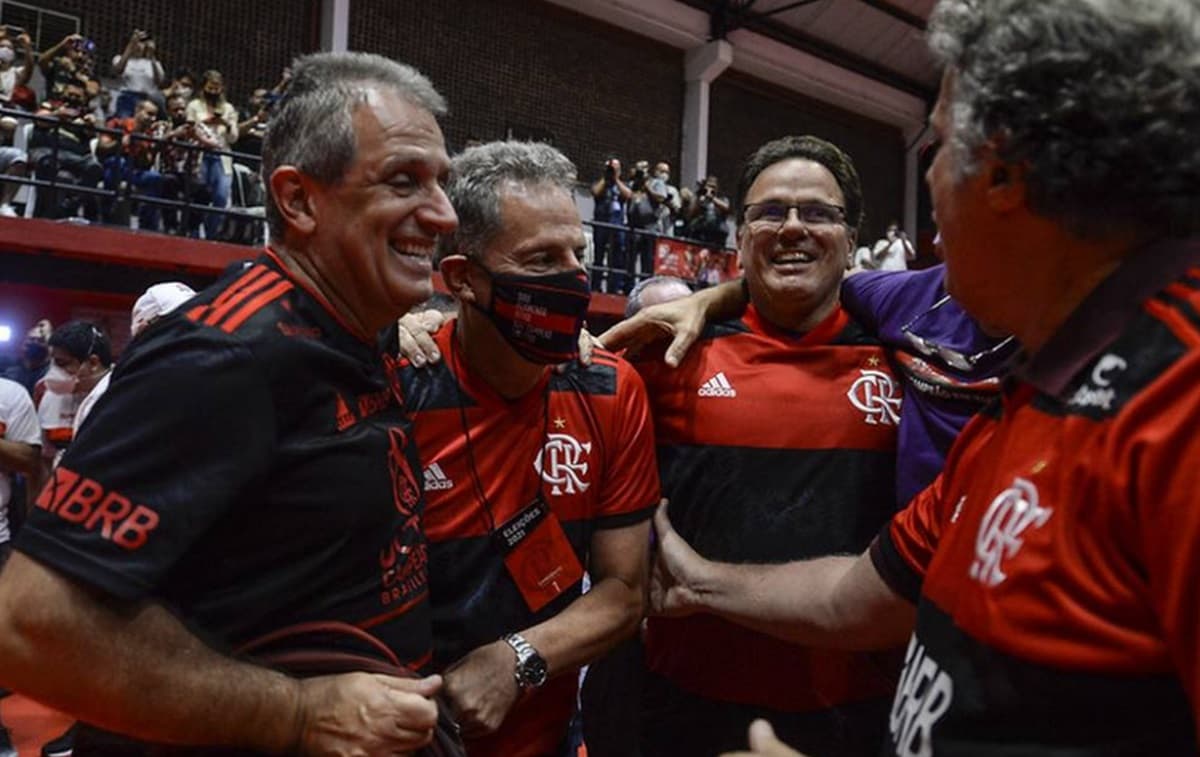 bap landim e dunshee eleição do flamengo em 2021