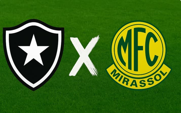 Escudo Botafogo x Mirassol