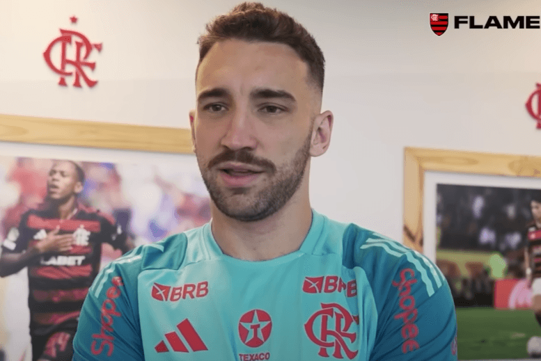 Léo Ortiz concede entrevista para a Flamengo TV