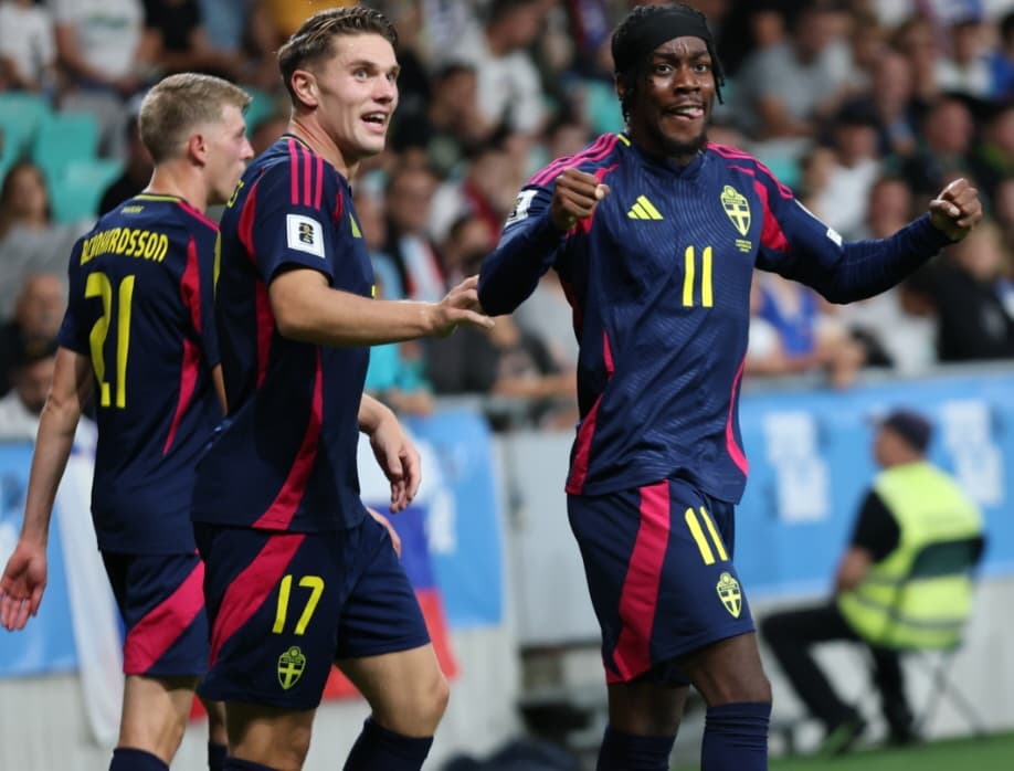 Suécia em campo pelas Eliminatórias