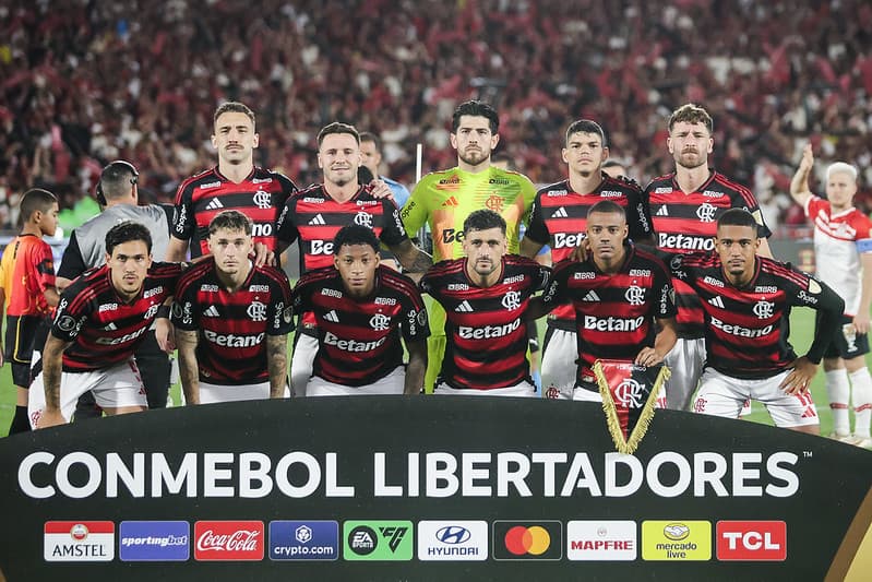 FLAMENGO X ESTUDIANTES - COPA LIBERTADORES - GAVEA - 18-09-2025
