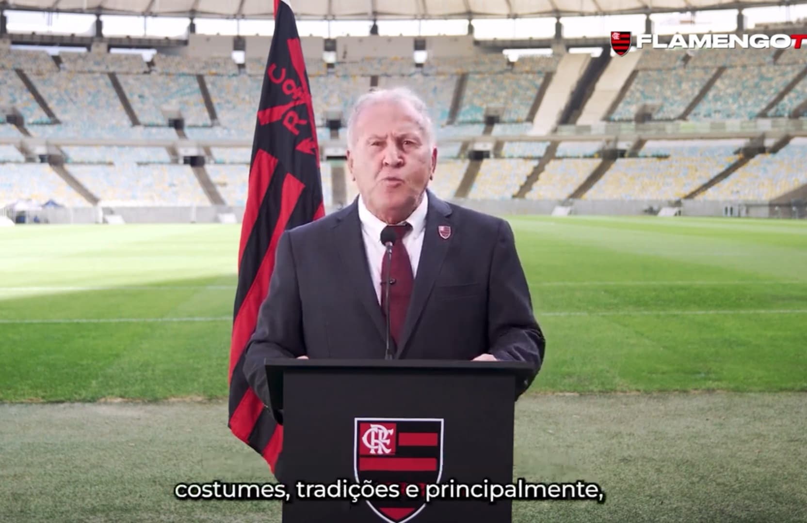 Zico é porta-voz em campanha do Flamengo
