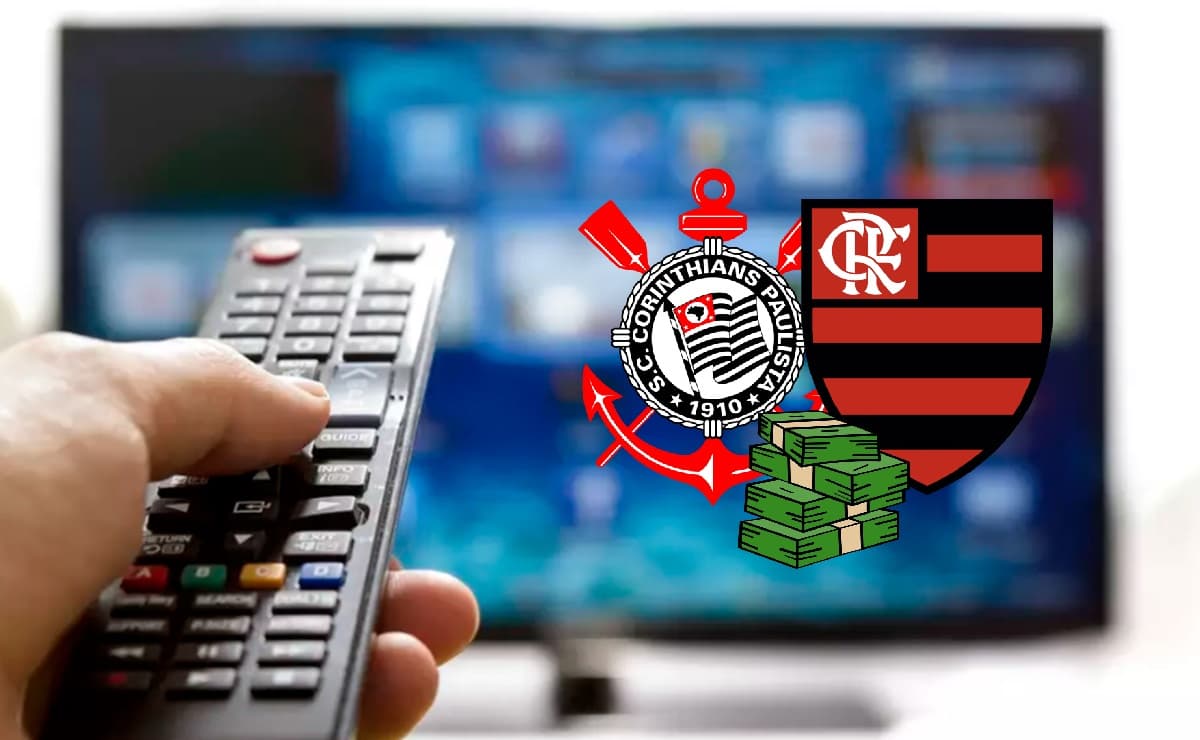 corinthians e flamengo direitos de tv