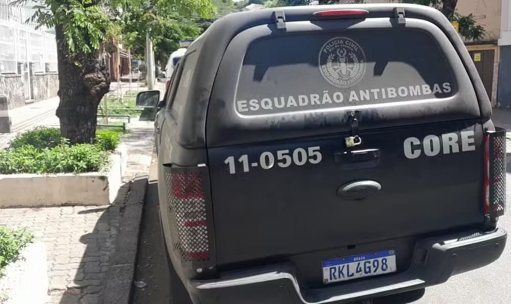 Esquadrão antibomba da Coordenadoria de Recursos Especiais (Core) foi acionado