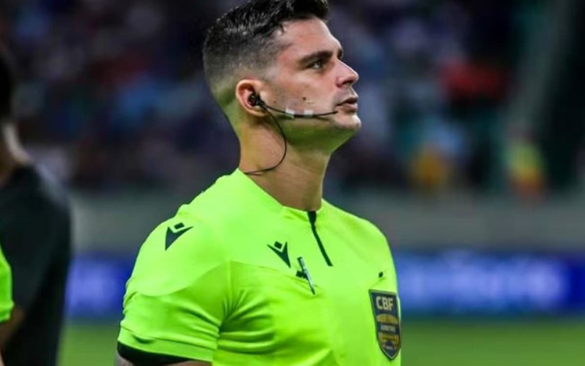 Árbitro Fernando Mendes, da CBF, vai apitar Sport x Flamengo