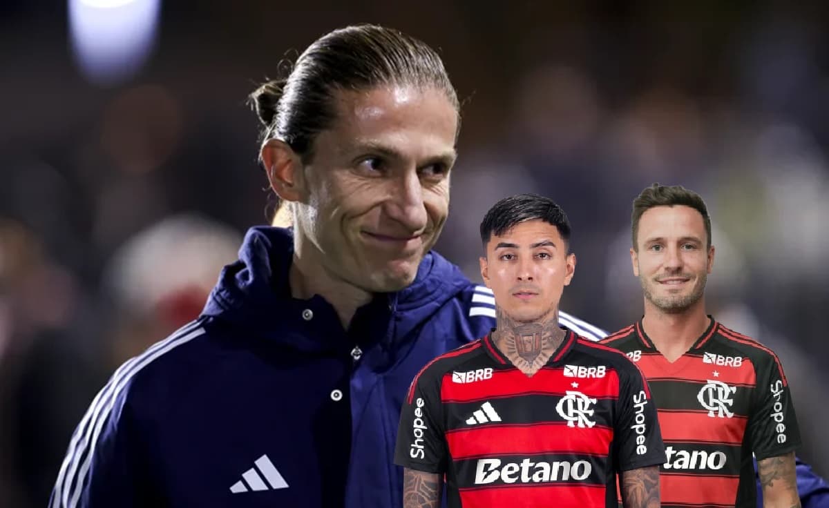 Filipe Luís avalia alternativas para ter Saúl e Pulgar no Flamengo