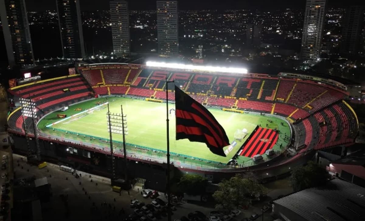 Panorâmica do estádio do Sport, Ilha do Retiro