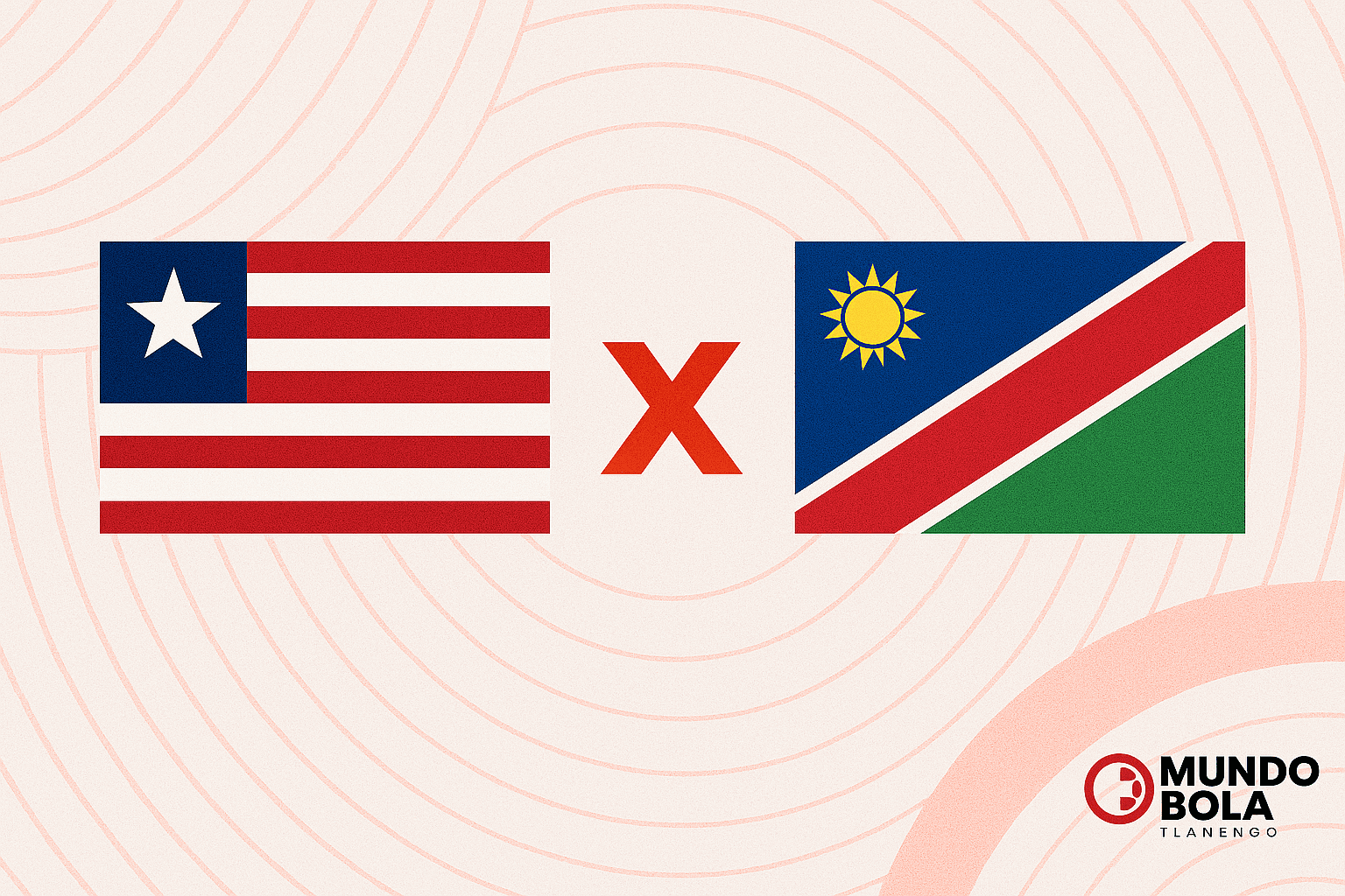 Libéria x Namíbia