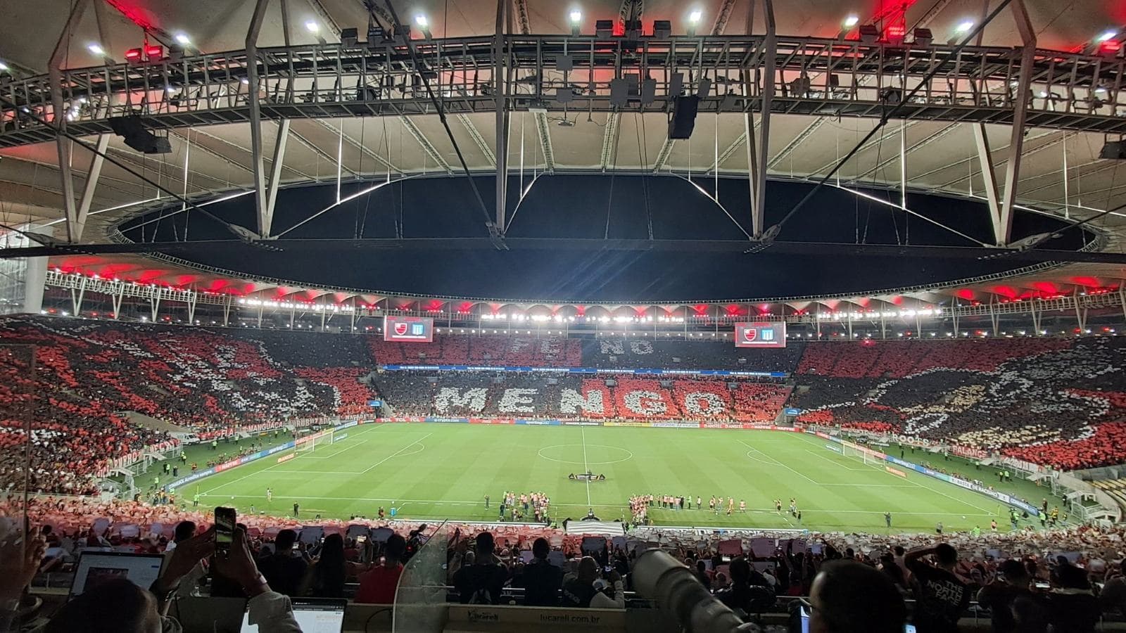 Mosaico Flamengo x Racing