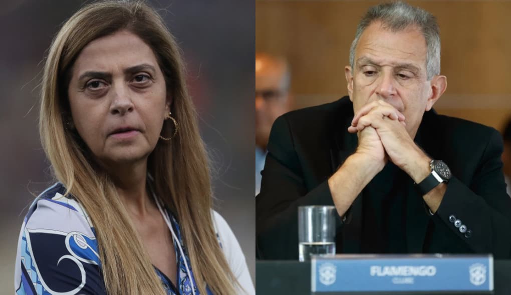 Leila Pereira (esquerda) e Bap (direita)