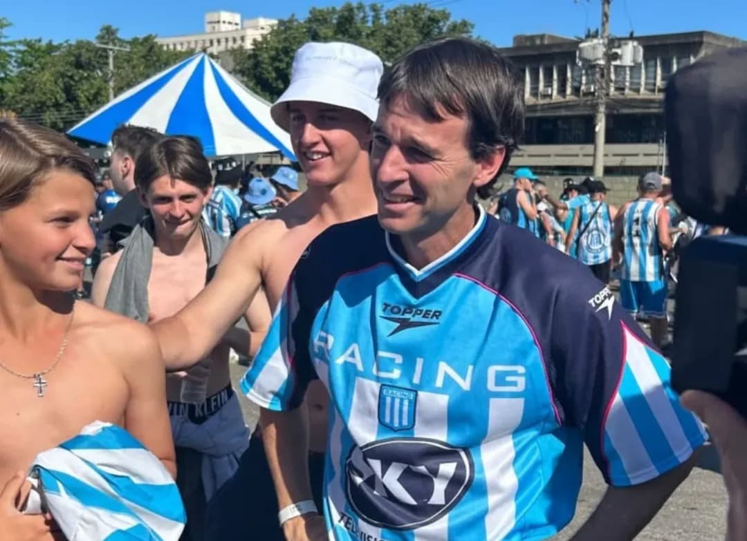 Pancho Maciel, ídolo do Racing, destacando força do Flamengo