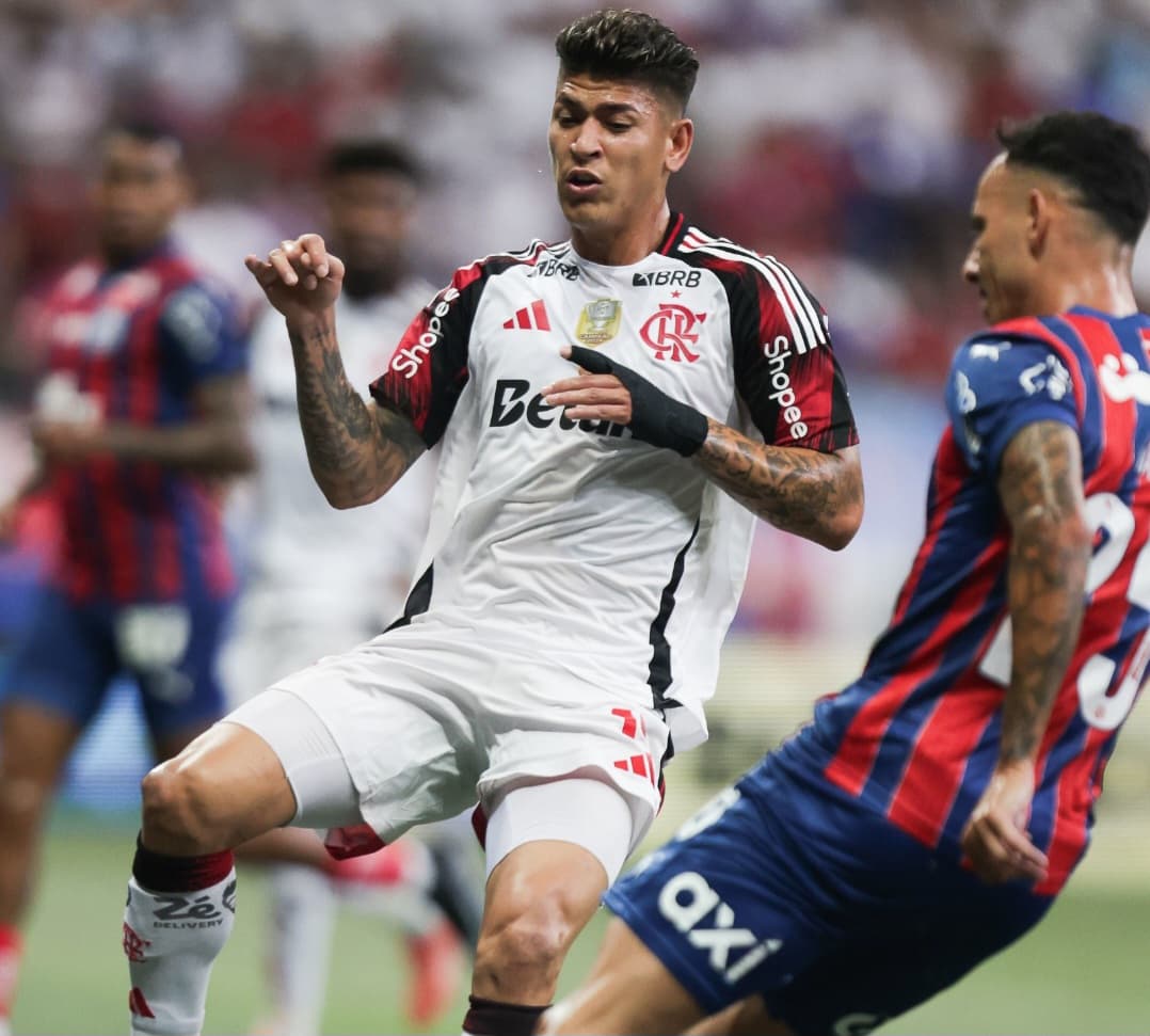 Carrascal em Flamengo x Bahia