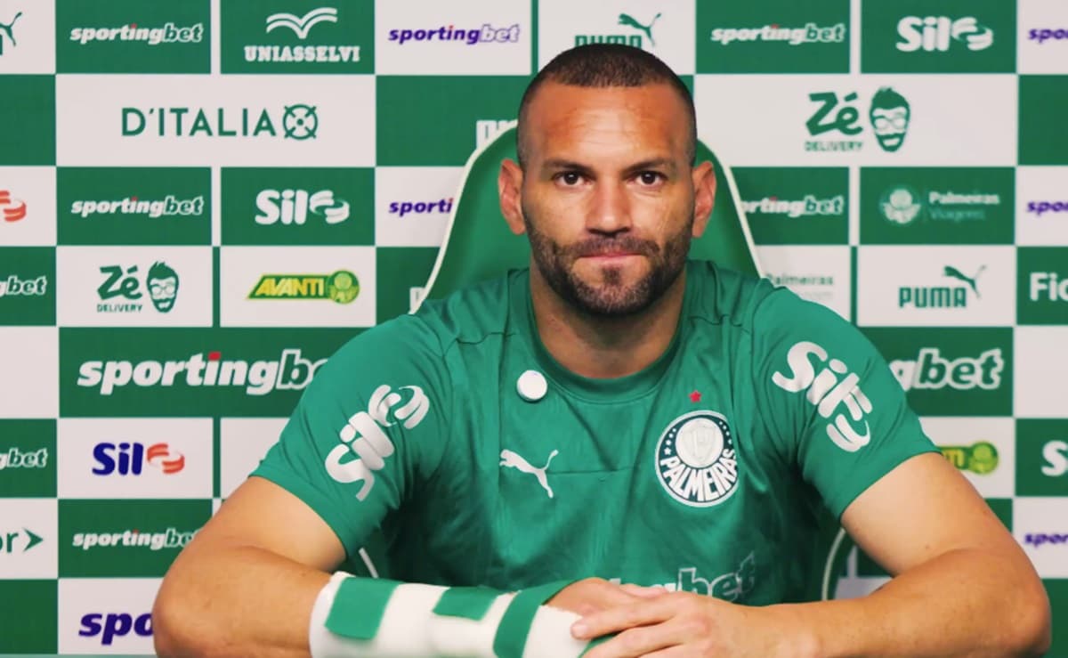 Weverton na TV Palmeiras fala sobre lesão e jogo contra Flamengo