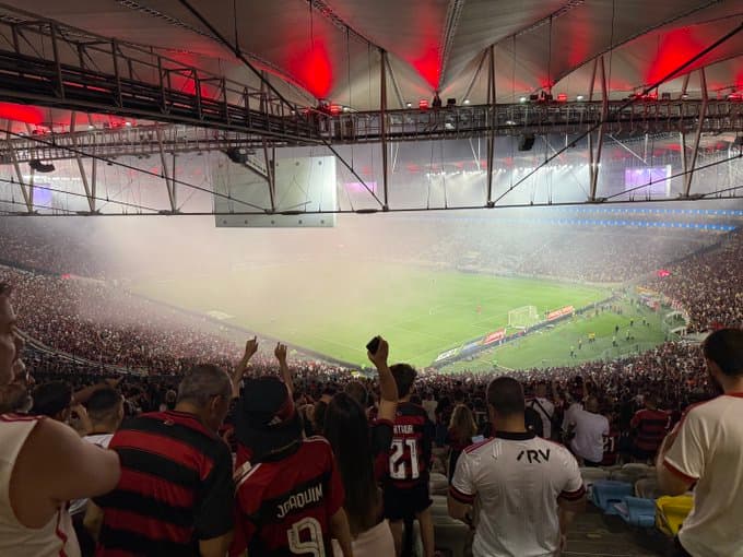 Torcida do Flamengo no Maracanã