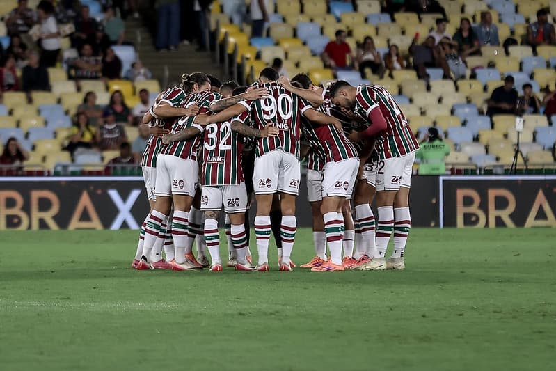 Time do Fluminense reunido