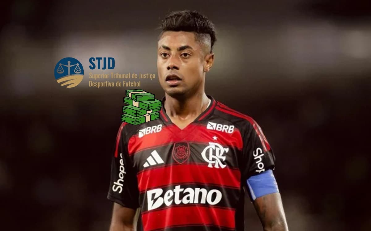 Bruno Henrique em jogo do Flamengo
