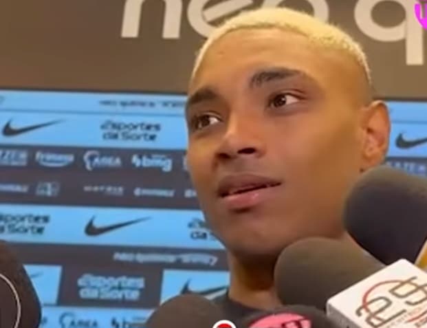 Vitinho em entrevista sobre o Flamengo