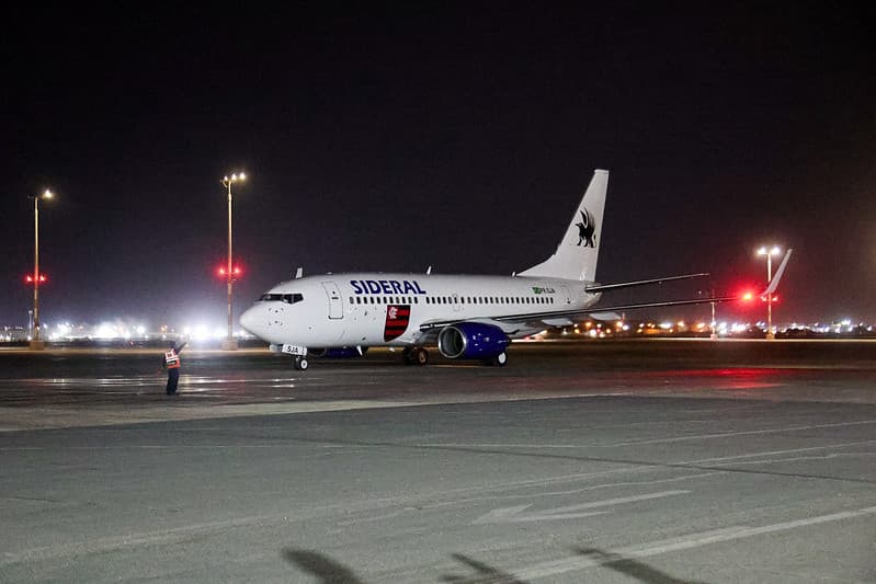 Avião do Flamengo