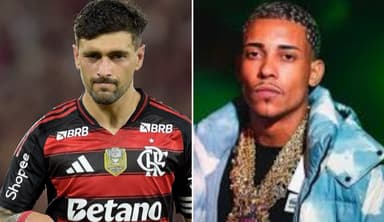 Arrascaeta, do Flamengo e MC Poze