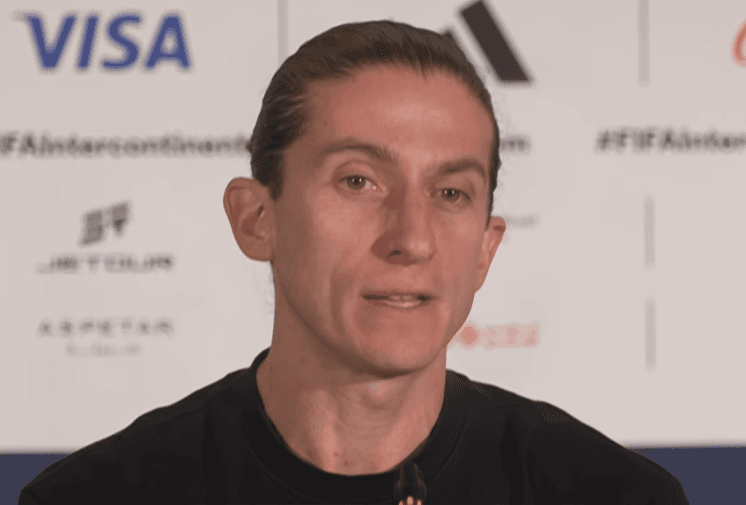 Filipe Luís concede coletiva após Flamengo x Pyramids