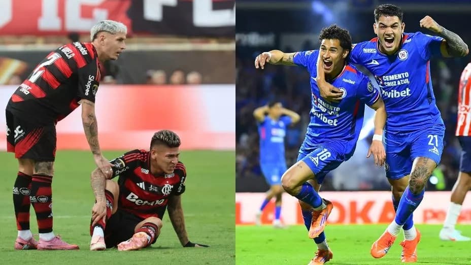 V Azteca vê "vantagem abismal" do Cruz Azul contra o Flamengo