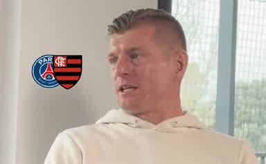Em entrevista ao Romário, Kroos fala de Flamengo x PSG