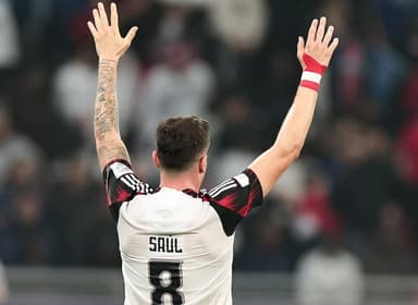 Saúl pede desculpas a torcida do Flamengo