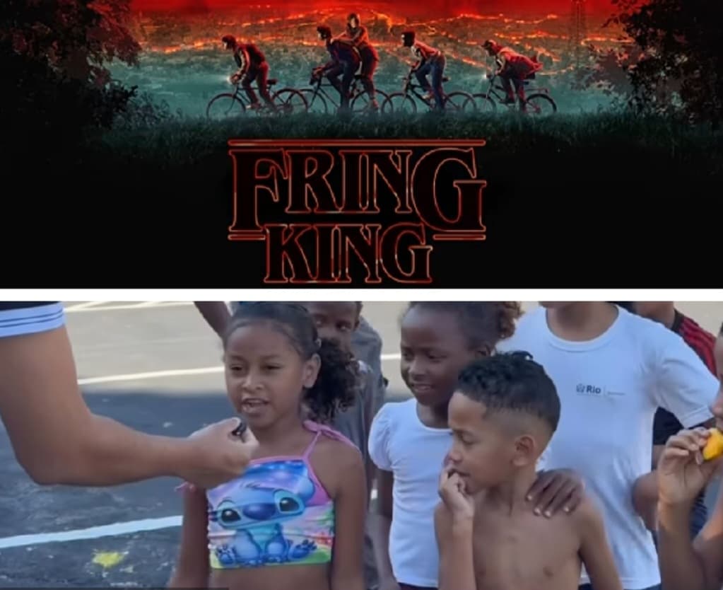 Torcedora Mirim do Flamengo viraliza