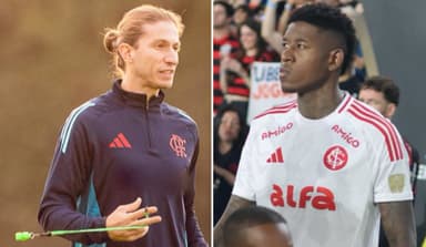 Filipe Luís e Vitão vão se encontrar no Flamengo