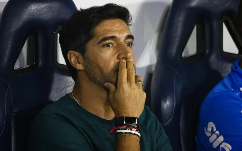 Abel Ferreira no comando do Palmeiras durante o Campeonato Paulista 2026