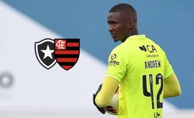 Andrew, goleiro do Gil Vicente, na mira de Flamengo e Botafogo