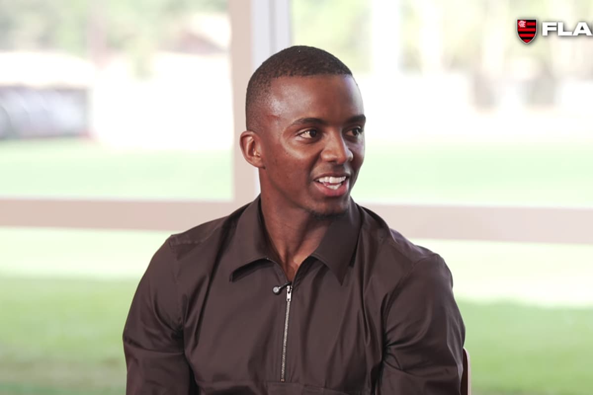 Andrew, novo goleiro do Flamengo, em entrevista à Flamengo TV