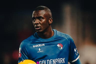 Andrew, durante jogo do Gil Vicente