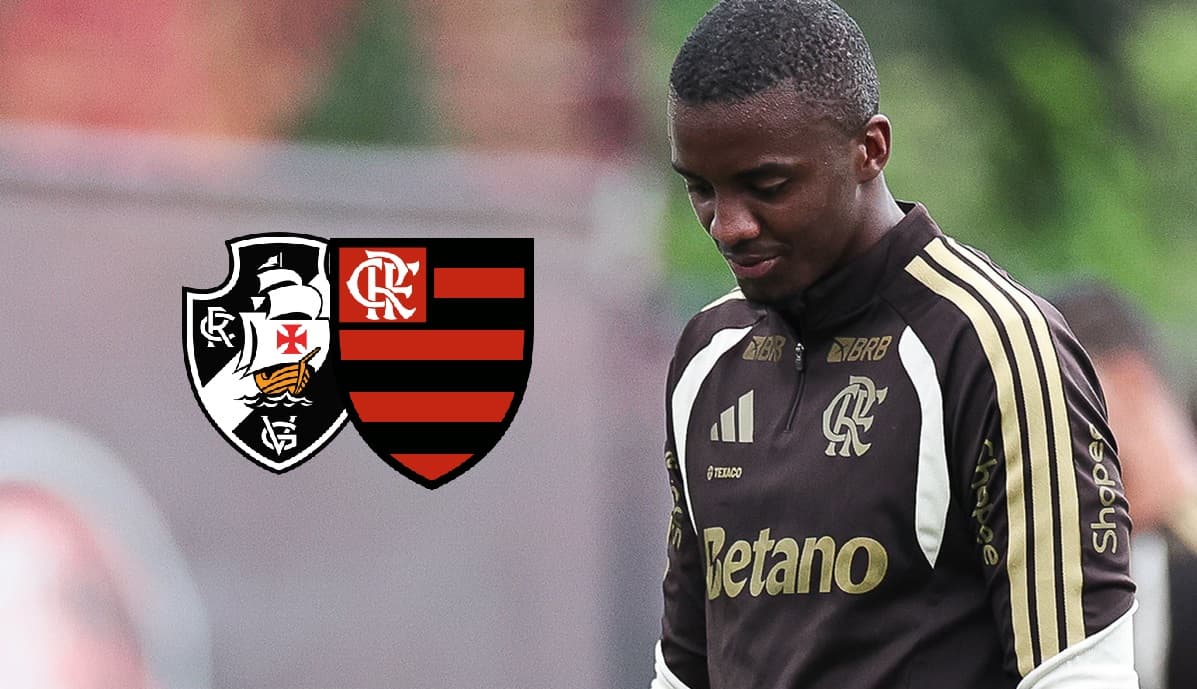Andrew, goleiro do Flamengo, em treino antes de enfrentar Vasco